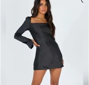 Princess Polly Mini Dress Black thumbnail 2