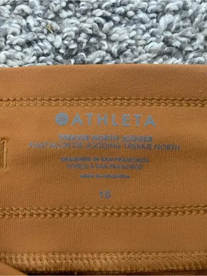 Women’s Athleta Trekkie North Jogger Pants Rust Orange Cattail Brown Size 10 thumbnail 8