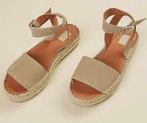 NEW Altar’d State X MIA Strap Sandals Size 8.5 Tan Arula LIMITED EDITION thumbnail 1