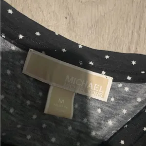Michael Kors Black and White Polka Dot Blouse thumbnail 2