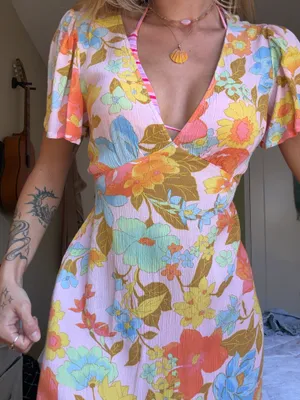 Billabong Dress Floral thumbnail 3