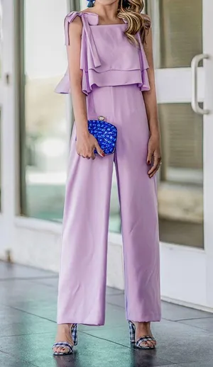 Gianni Bini Lavender Jumpsuit thumbnail 1