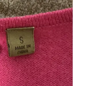 Caslon Cashmere Faux Wrap V-Neck‎ Sweater Womens S Pink Long Sleeve Ribbed Trim thumbnail 8