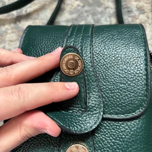 Women’s dark green shoulder crossbody bag thumbnail 3