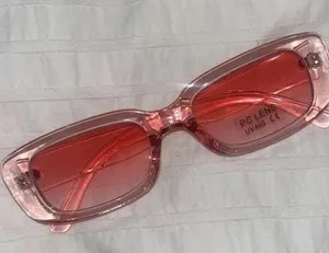 Pink Y2K Sunglasses thumbnail 3