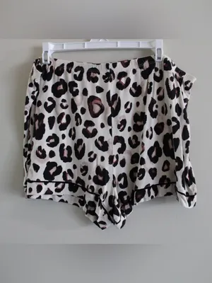 Stars Above Leopard Print Pajama Set Size XXL thumbnail 8