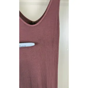 Enza Costa Women’s Ribbed Midi Dress Bodycon, Size S, Color Brown thumbnail 6