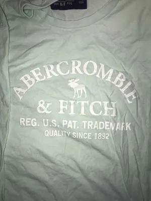 Abercrombie Mint Green Soft Long Sleeve T-Shirt thumbnail 3
