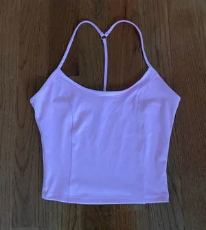 NWOT Victoria’s Secret sport lavander racer back yoga tank top thumbnail 1