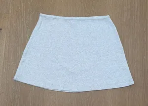 Kookai Knit Mini Skirt Size US4 Oatmeal Beige thumbnail 1