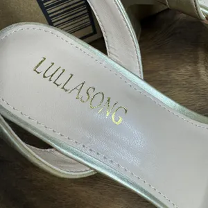 LullaSong Ankle Strappy Heeled Sandals, Size 7 thumbnail 10