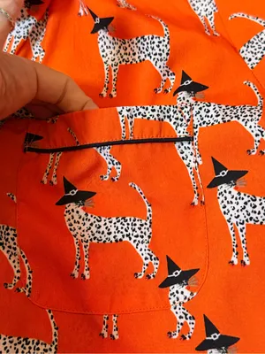 🎃🐆 Bouffants & Broken Hearts Halloween PJ Set — Size Small thumbnail 15