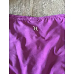 Hurley Purple Bikini Set Logo Triangle Top & Hipster Bottoms Swimwear EUC Sz Sm thumbnail 3