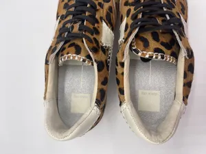Dolce Vita Notice Stitch Sneakers Dark Leopard Calf Hair Size 9.5 NWOB thumbnail 13
