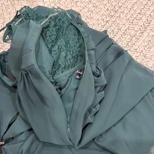Lulus Green Lace A-Line Maxi Dress thumbnail 7