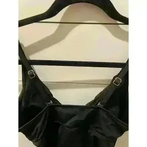 Garnet Hill Black Tankini Top, size 2 thumbnail 6