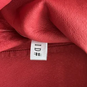 VTG Express Suede Leather Button Front Shirt S Y2K Red Western Grunge thumbnail 5