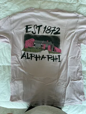 Comfort Colors Alpha Phi T Shirt thumbnail 2