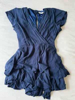 Altar'd State Blue Romper thumbnail 1