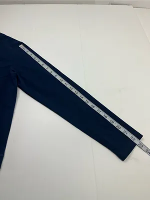Tuckernuck T-Nuck Sport Navy Blue Long Sleeve Jersey Top Shirt Tee Womens Small thumbnail 8