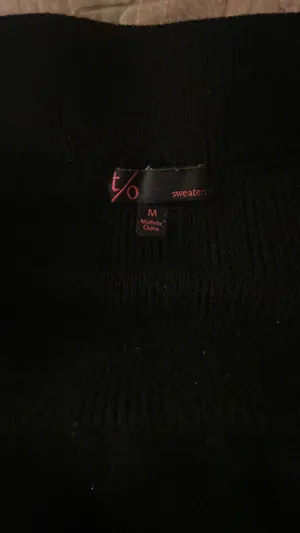 Black sweater skirt Size M thumbnail 2