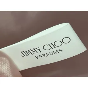 Jimmy Choo Parfums Tote Bag Pink Rose Gold Glitter Side Panels Shoulder Bag thumbnail 9