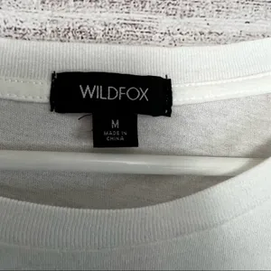WILDFOX Women's Short Sleeve Crew Neck "Sunshine Baby" Graphic Tee Sz M thumbnail 4