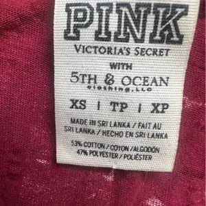 Victoria’s Secret PINK Texas A&M Long Sleeve Burnout Tee XS Aggies thumbnail 5