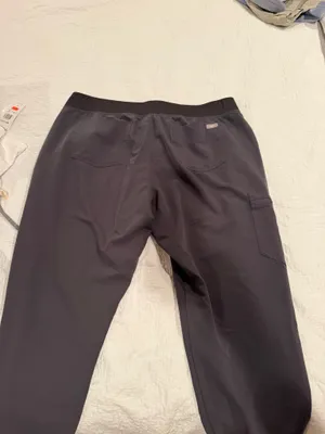 FIGS Charcoal Gray Jogger Scrub Pants thumbnail 2