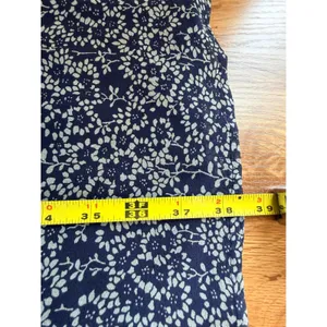 Ulla Johnson Samira Dress Silk Floral Drop Waist Mini Dress Bleu Blue Size 10 thumbnail 8