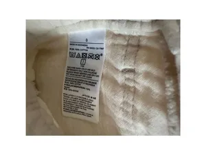 Old Navy Beige Linen Gauze Pants Size 0 thumbnail 6