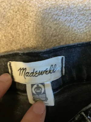 Madewell Black Jeans thumbnail 2