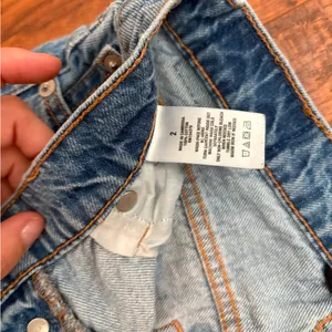 Aeropostale 90s baggy Button-Fly Light Blue Jeans thumbnail 4