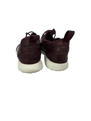 (RC) Nike Roshe One Leather Burgundy Womens Size 10 Running Athletic Sneakers thumbnail 6