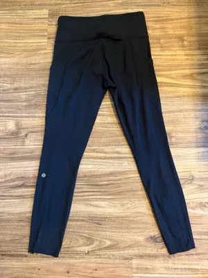 Lululemon Leggings Fast And Free Black 6 thumbnail 3
