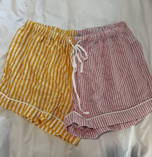 Rails Pajamas Pink And Yellow Striped Size Medium thumbnail 5