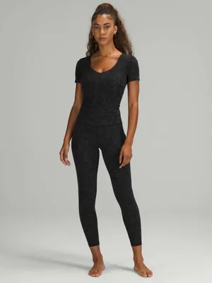 Lululemon • Align High-Rise Pant with Pockets 25" black camo legging tight crop thumbnail 4