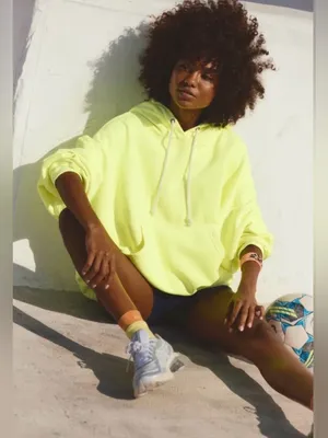 Free People FP Movement Final Call Oversized Hoodie Large thumbnail 3