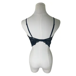 Forever 21 Black Lace Bralette Top XL Extra‎ Large Adjustable Straps thumbnail 3