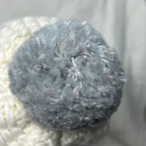 The North Face Unisex Triple Cable Cott Pom Beanie cream One Size thumbnail 5