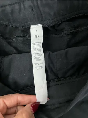 lululemon athletica Black Elastic Waist Athletic Shorts thumbnail 2