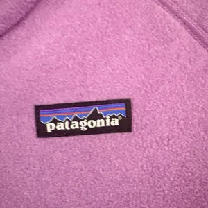 Patagonia Fleece Womens Purple Tech‎ Jacket Full Zip Outdoors Activewear XS thumbnail 8