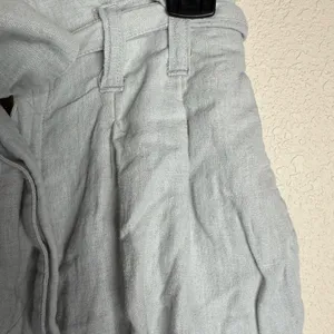 Abercrombie and Fitch Women Size small linen‎ paperbag high waisted shorts thumbnail 2