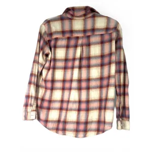 Vintage Wrangler 90's M Wrancher women's long-sleeve plaid button-down shirt thumbnail 5