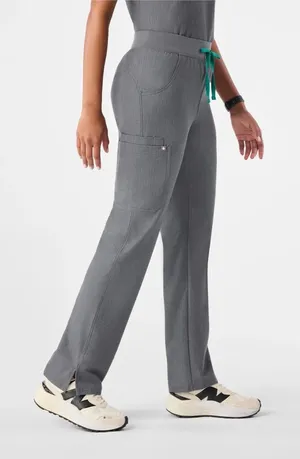 FIGS Kade Graphite Gray Straight Leg Cargo Scrub Pants Women’s Size Large thumbnail 1
