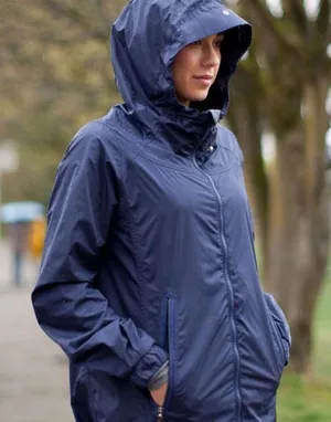 Lululemon No Rain No Gain Jacket, Indigo, Size 8 thumbnail 1