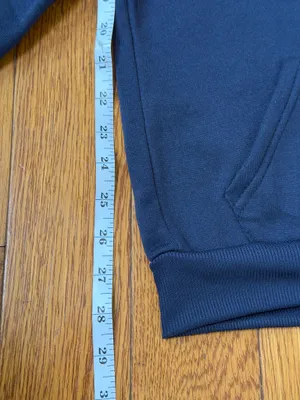 Boys Navy Blue Pants and Hoodie Jacket thumbnail 4