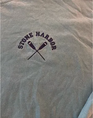 Stone Harbor Long Sleeve Top Blue Size L thumbnail 3