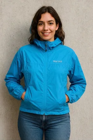 Marmot Women's Bright Blue Snow Jacket thumbnail 1