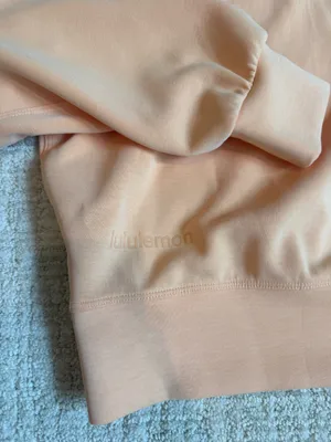 Lululemon Orange athletic crewneck thumbnail 4